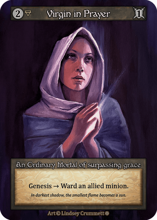 Virgin in Prayer - Gothic - NM
