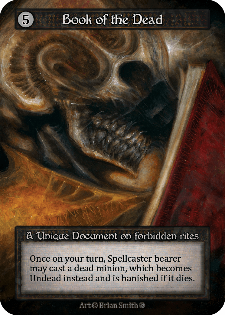 (FOIL) Book of the Dead - Gothic - NM