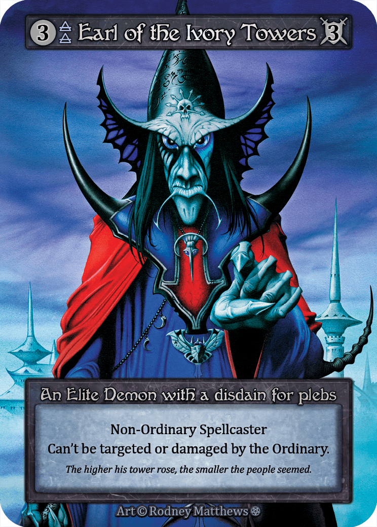 Earl of the Ivory Towers - Gothic - NM