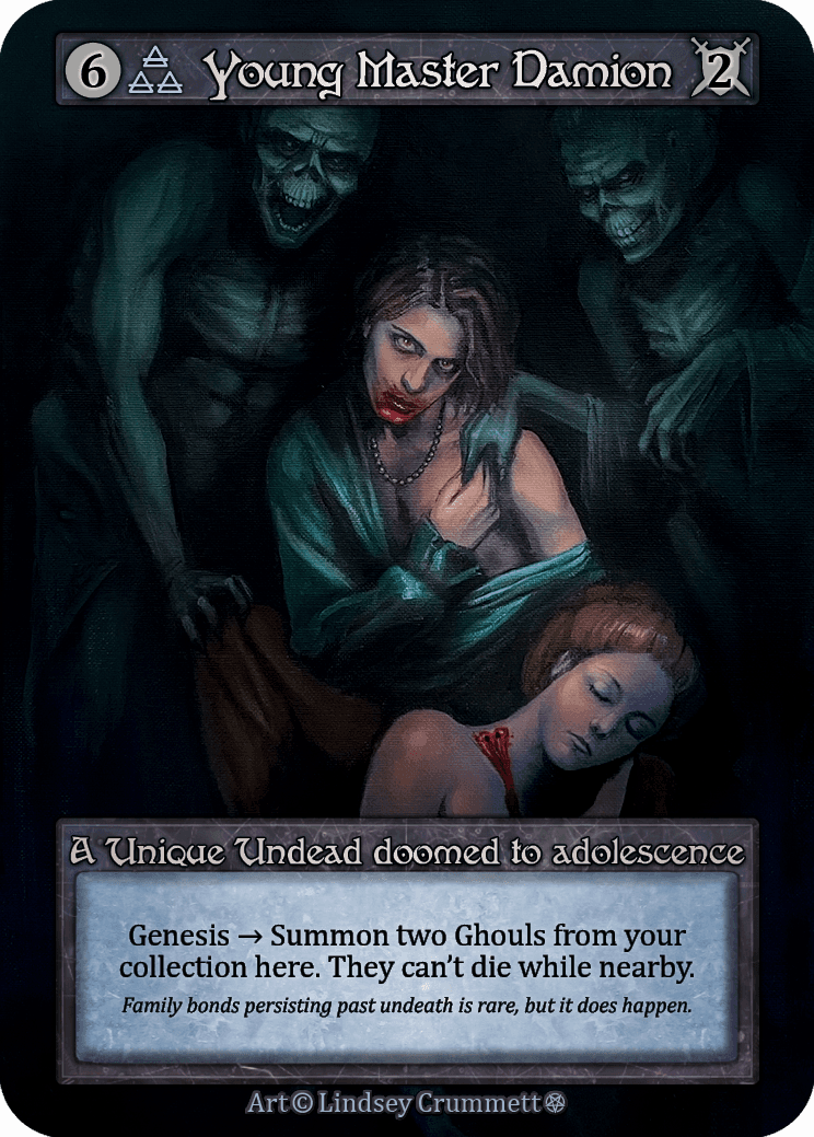 (FOIL) Young Master Damion - Gothic - NM
