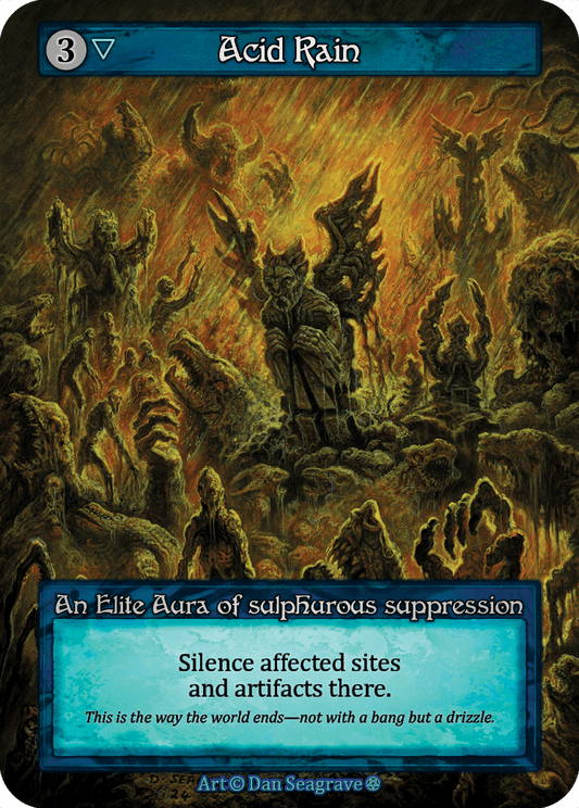 (FOIL) Acid Rain - Gothic - NM