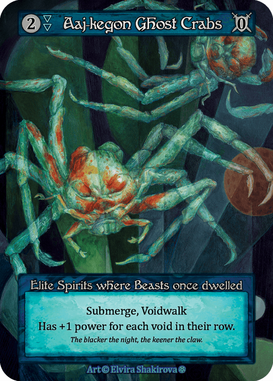 (FOIL) Aaj-kegon Ghost Crab - Gothic - NM