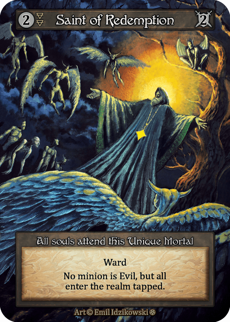 (FOIL) Saint of Redemption - Gothic - NM