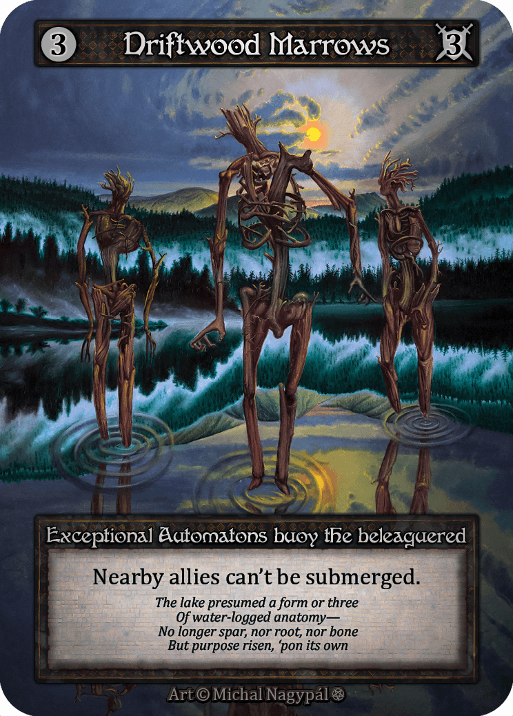 (FOIL) Driftwood Marrows - Gothic - NM