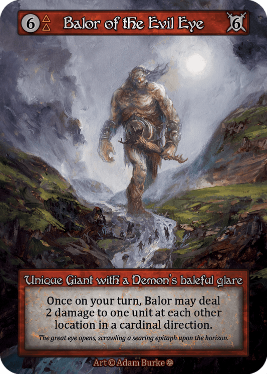 (FOIL) Balor of the Evil Eye - Gothic - NM
