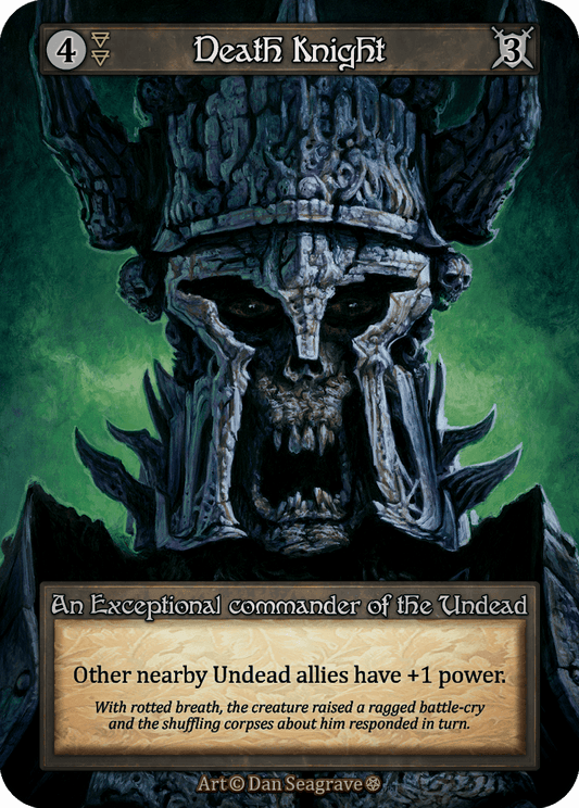 (FOIL) Death Knight - Gothic - NM