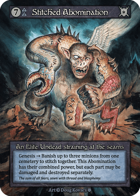 Stitched Abomination - Gothic - NM