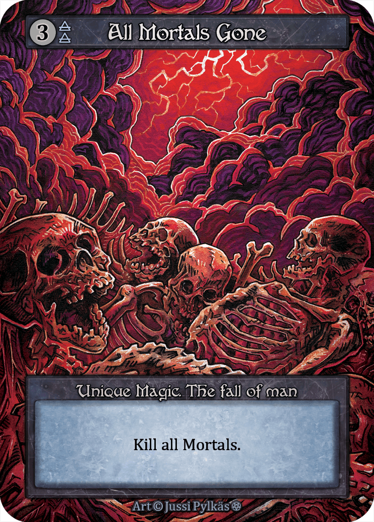 All Mortals Gone - Gothic - NM