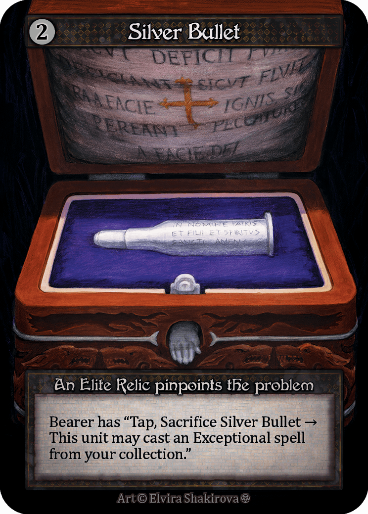 (FOIL) Silver Bullet - Gothic - NM