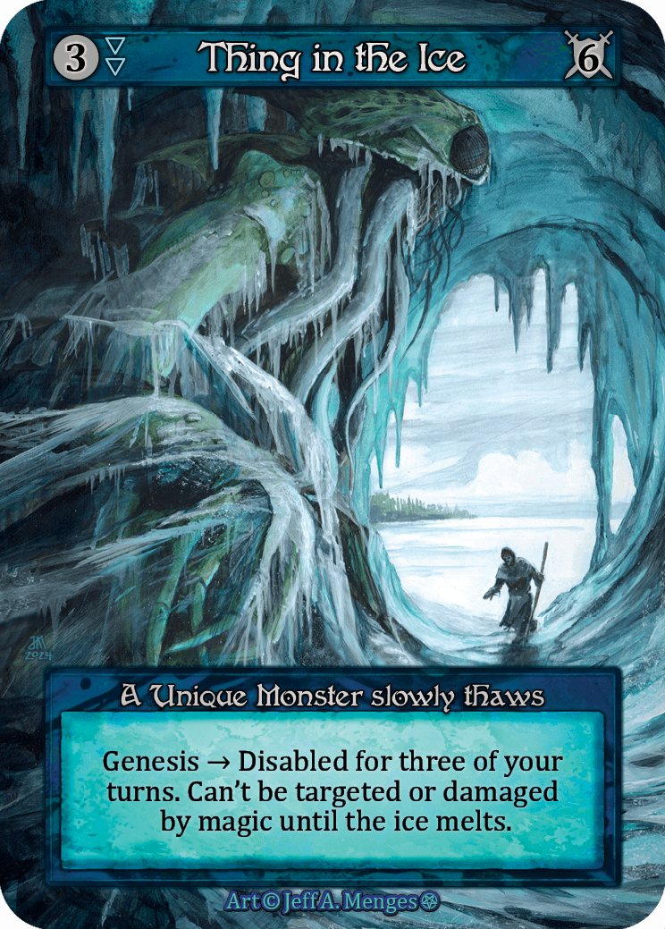 (FOIL) Thing in the Ice - Gothic - NM
