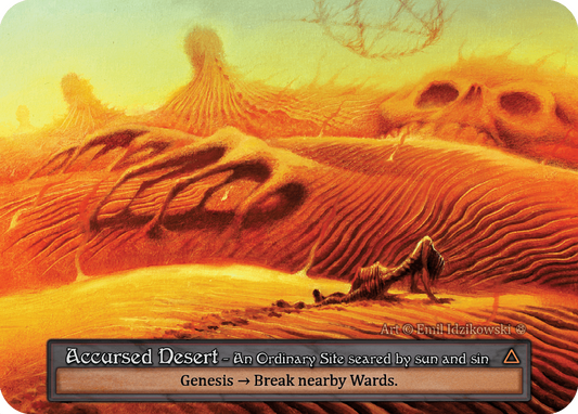 Accursed Desert - Gothic - NM