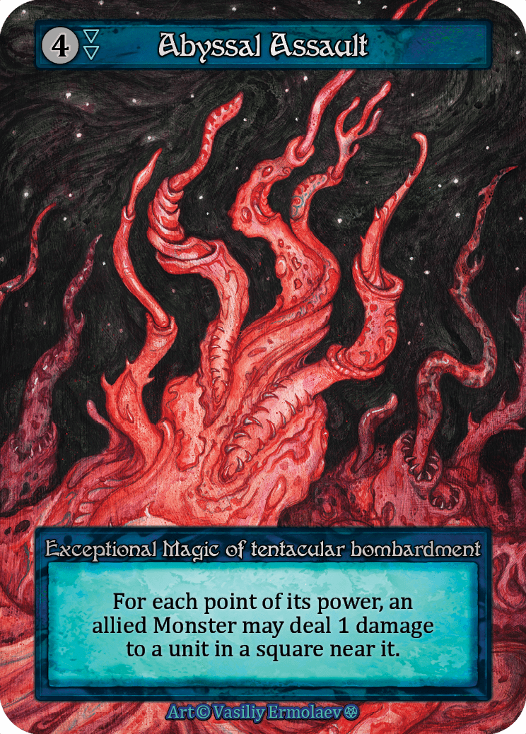 (FOIL) Abyssal Assault - Gothic - NM