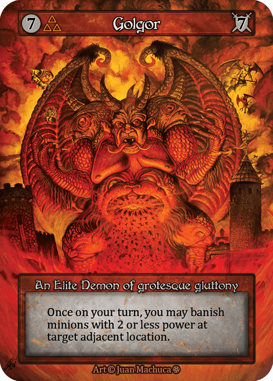 (FOIL) Golgor - Gothic - NM