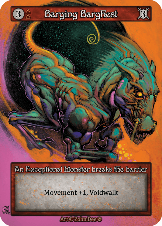 Barging Barghest - Gothic - NM