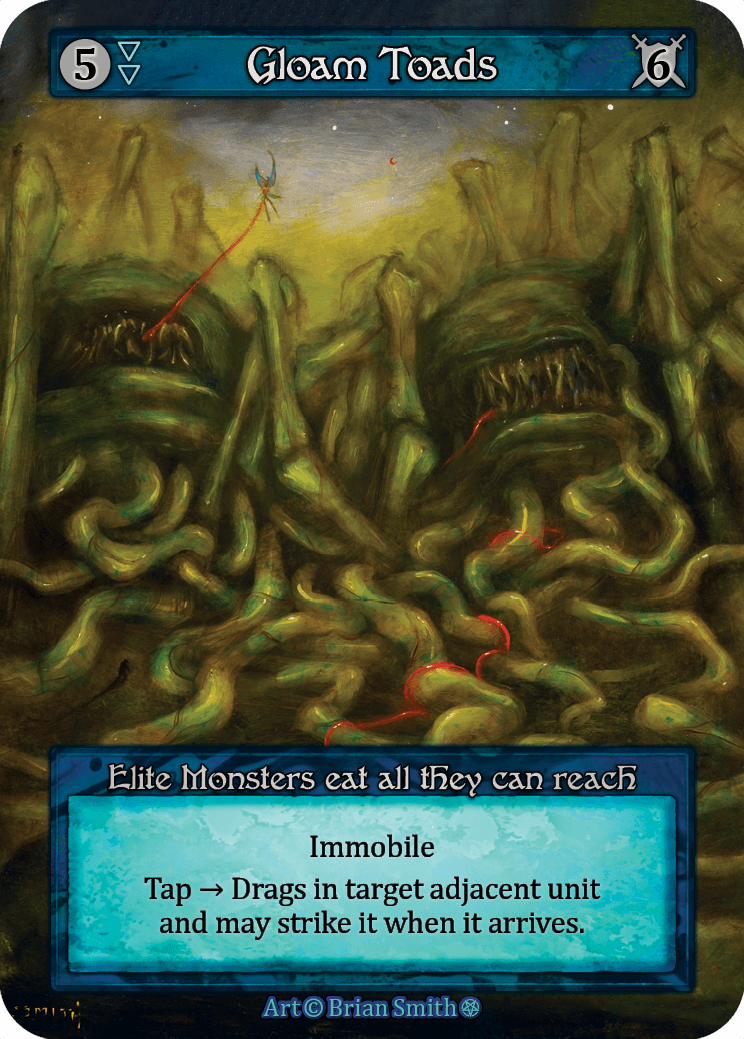 Gloam Toads - Gothic - NM