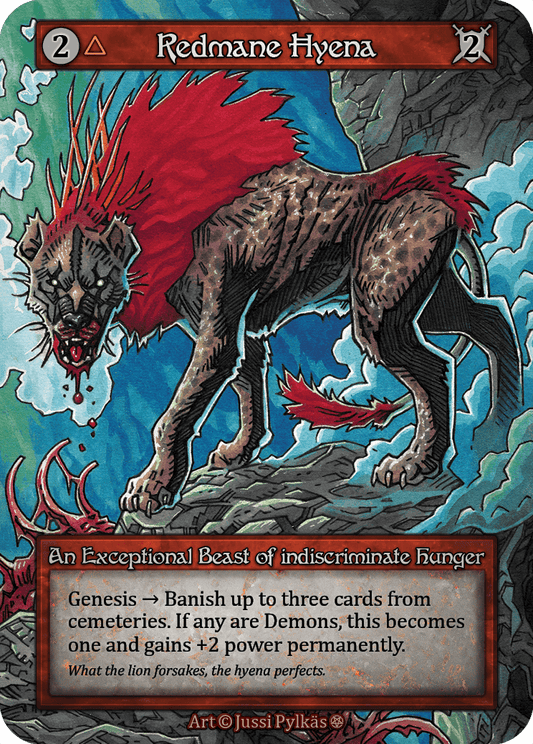 Redmane Hyena - Gothic - NM