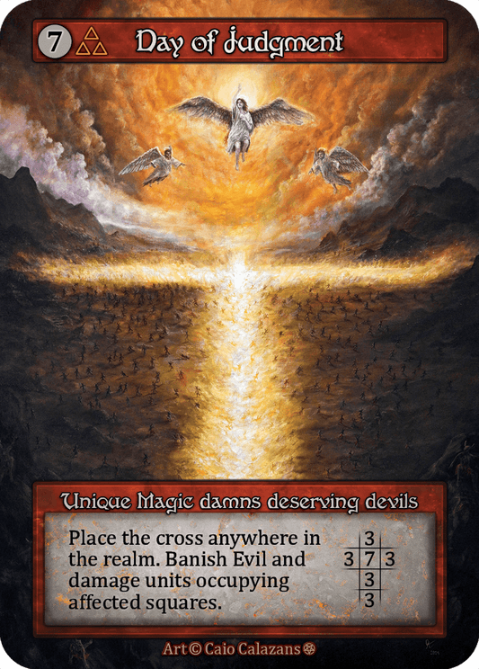(FOIL) Day of Judgment - Gothic - NM