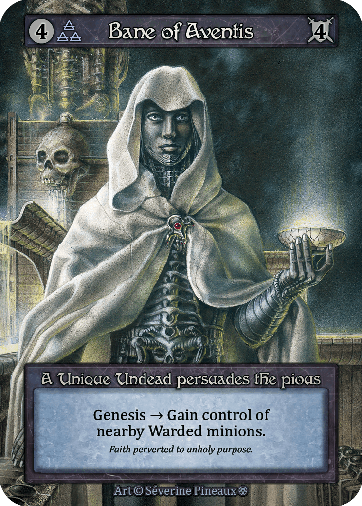 (FOIL) Bane of Aventis - Gothic - NM