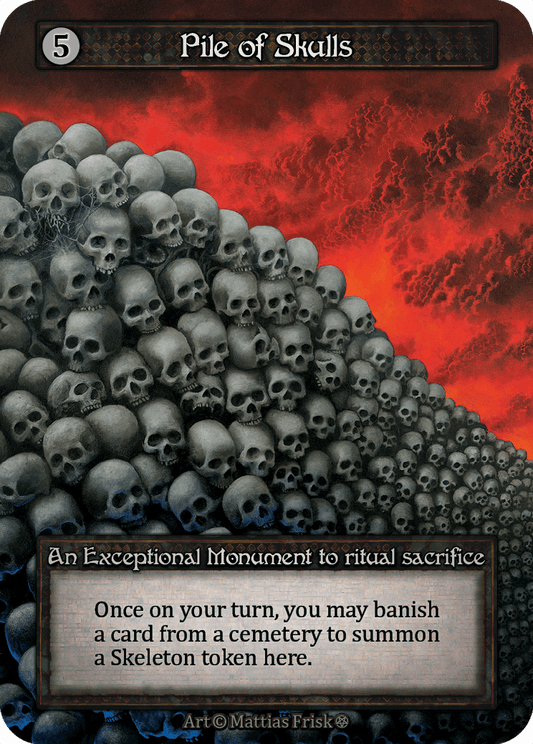 Pile of Skulls - Gothic - NM