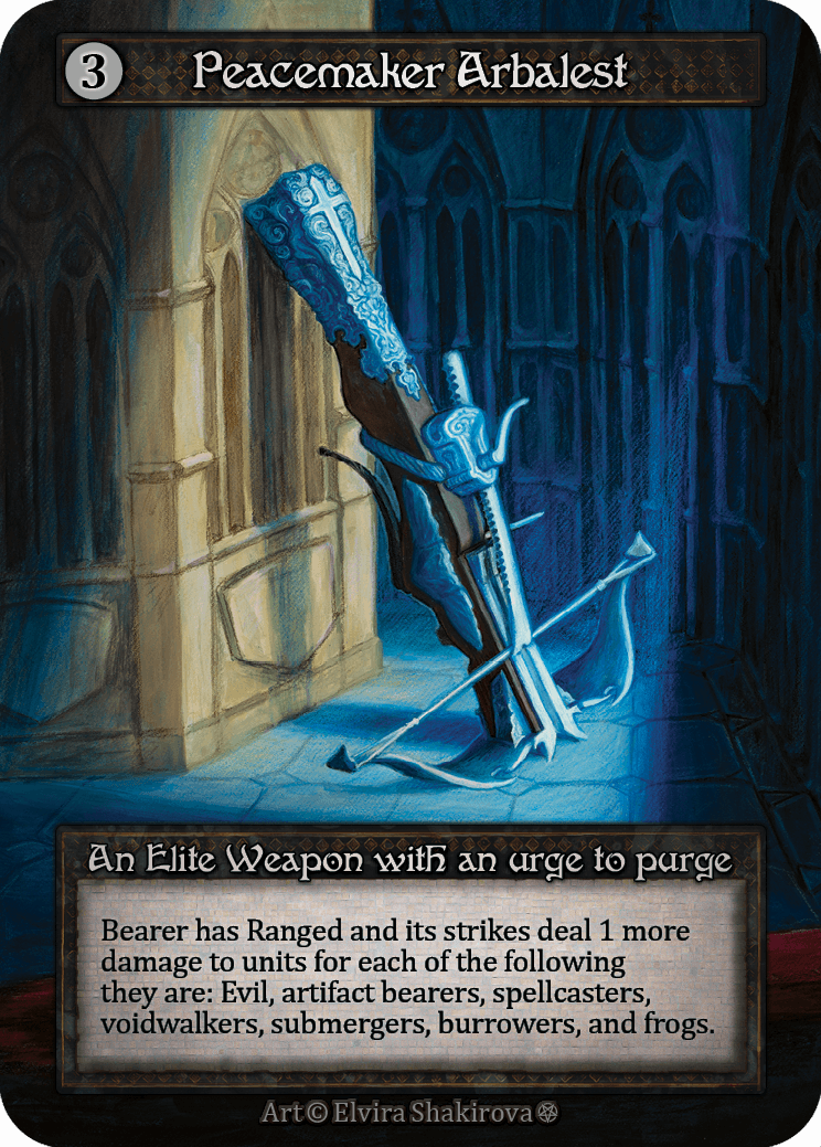 (FOIL) Peacemaker Arbalest - Gothic - NM