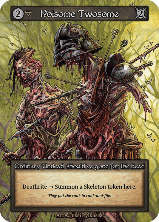 (FOIL) Noisome Twosome - Gothic - NM