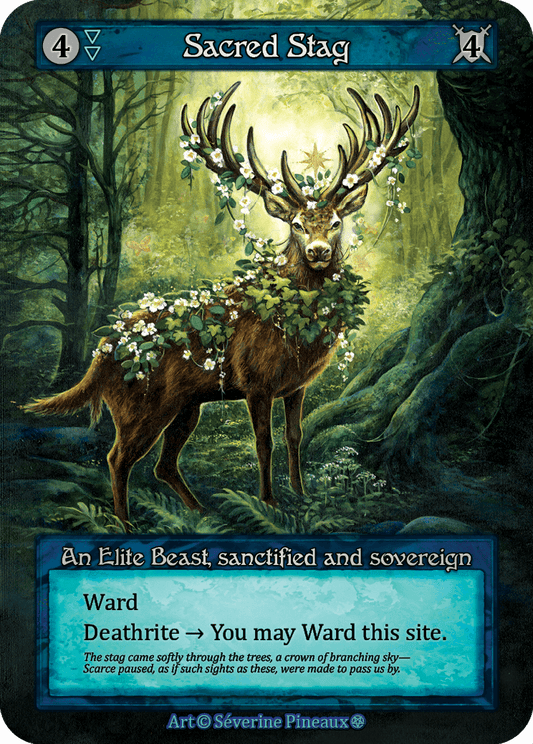 (FOIL) Sacred Stag - Gothic - NM