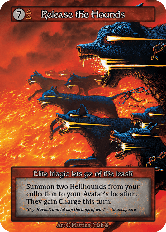 (FOIL) Release the Hounds - Gothic - NM