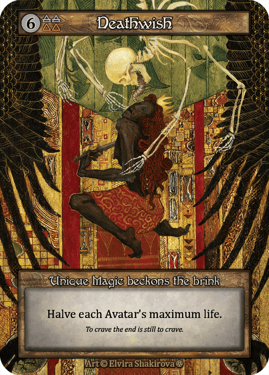 (FOIL) Deathwish - Gothic - NM
