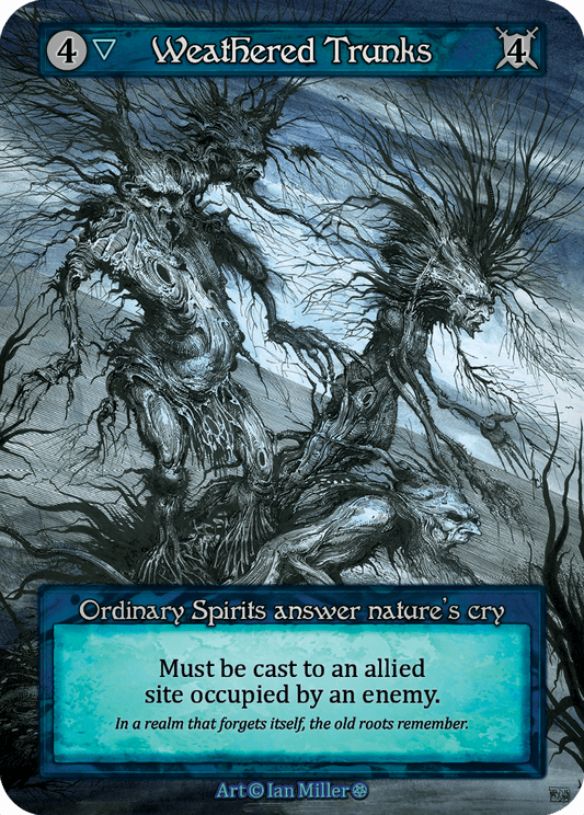 (FOIL) Weathered Trunks - Gothic - NM