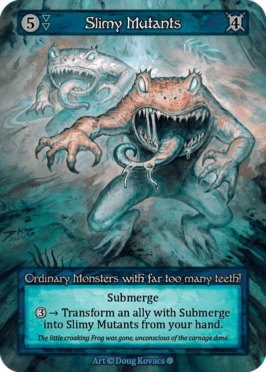 (FOIL) Slimy Mutants - Gothic - NM