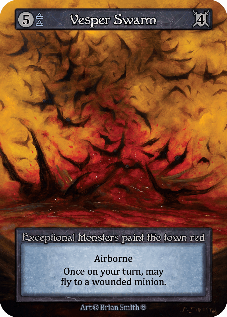 (FOIL) Vesper Swarm - Gothic - NM