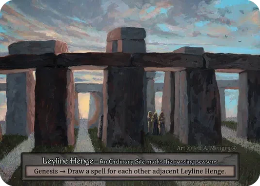 (FOIL) Leyline Henge - Arthurian Legends - NM