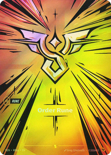 Order Rune [VEN-R06a] [Vendetta] [Foil]