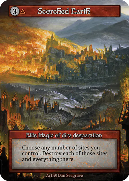 Scorched Earth - Beta* - NM