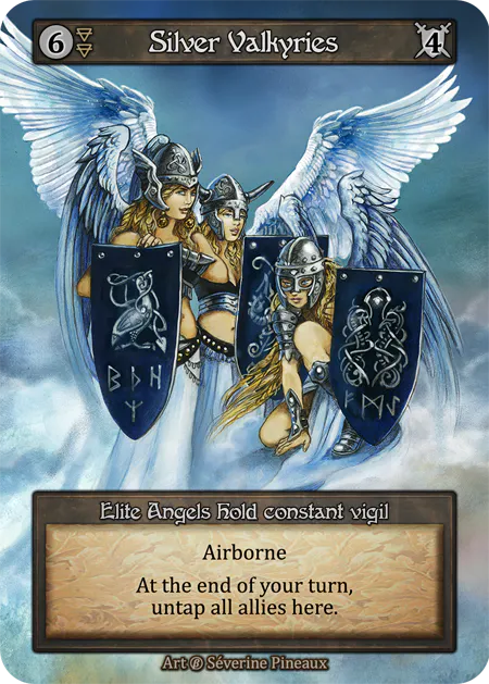 Silver Valkyries - Beta* - NM
