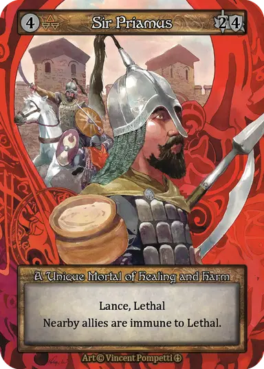 Sir Priamus - Arthurian Legends - NM
