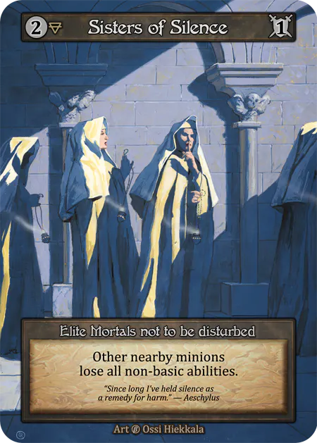 Sisters of Silence - Beta* - NM