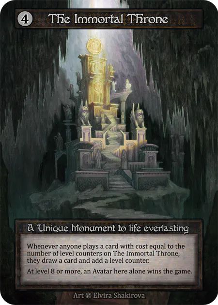 The Immortal Throne - Beta* - NM