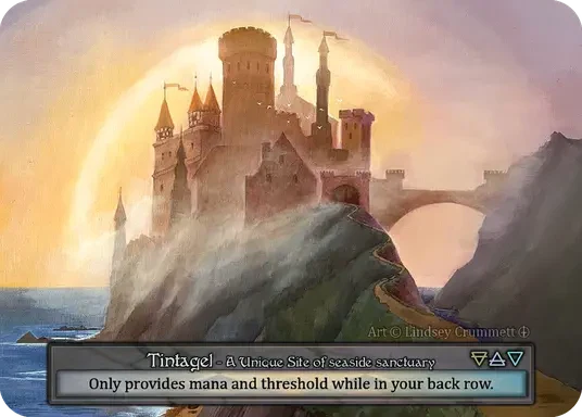 (FOIL) Tintagel - Arthurian Legends - NM