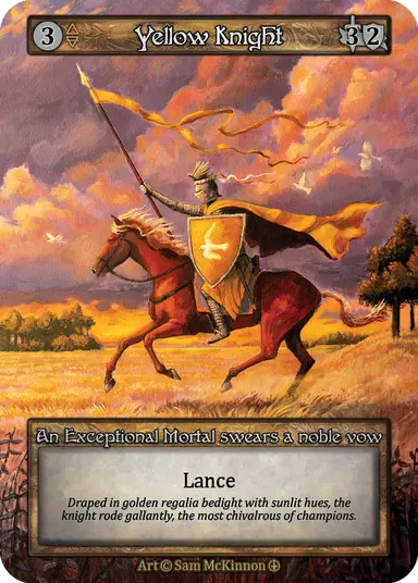 Yellow Knight - Arthurian Legends - NM